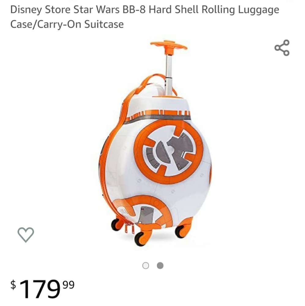 Star Wars BB-8 suitcase